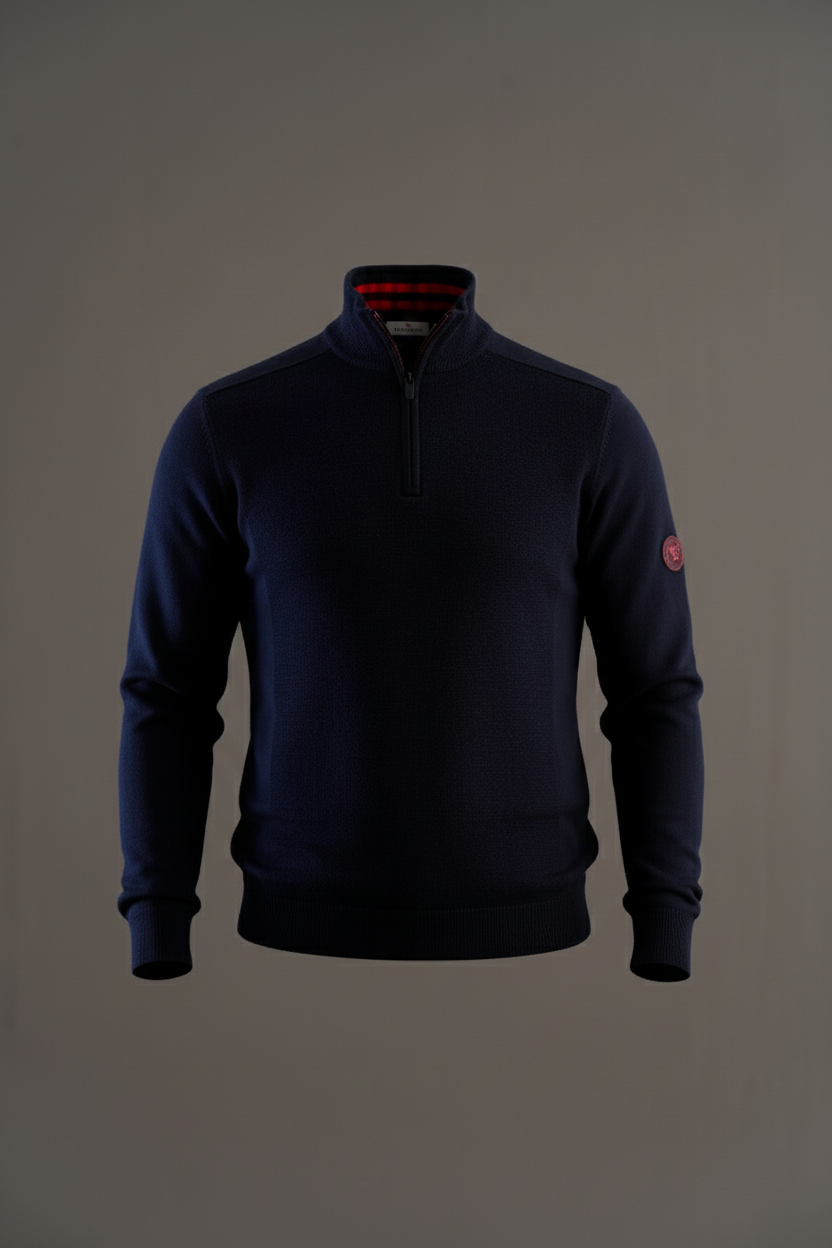 Le Megadou - Sweat GT col camionneur chaud marine