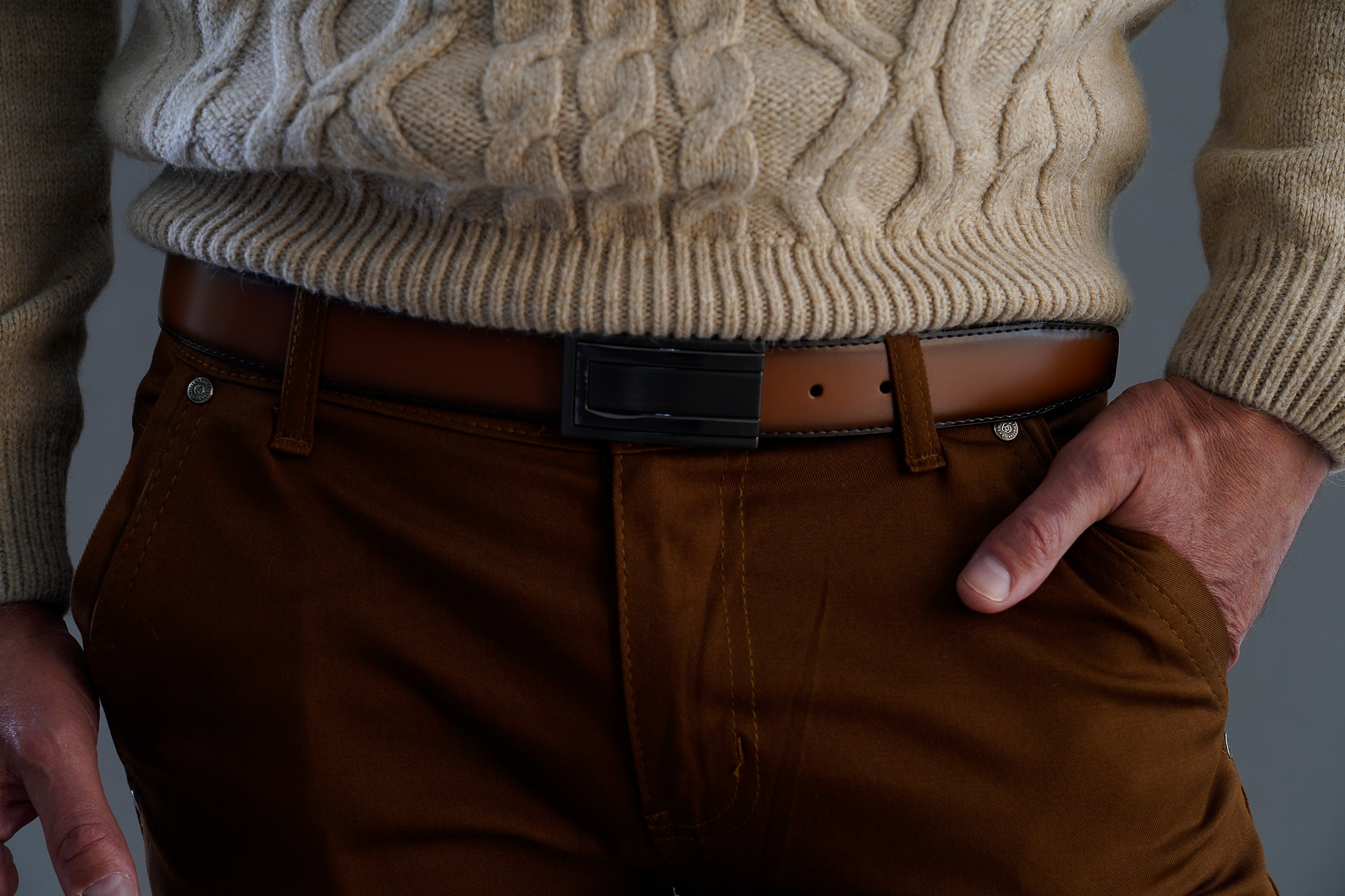 Ceinture Cuir Reversible