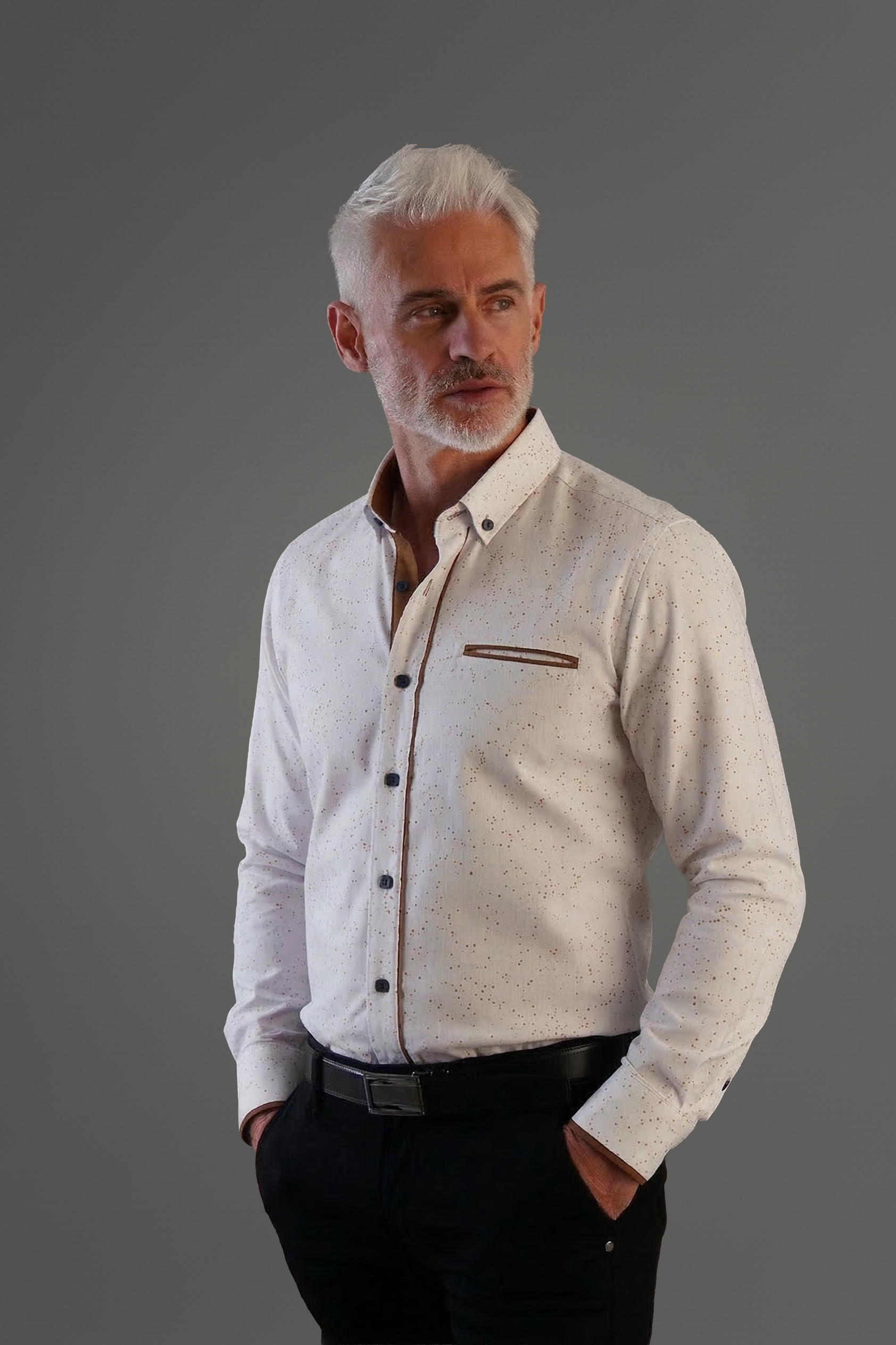 Chemise Gt Chemise pointillé