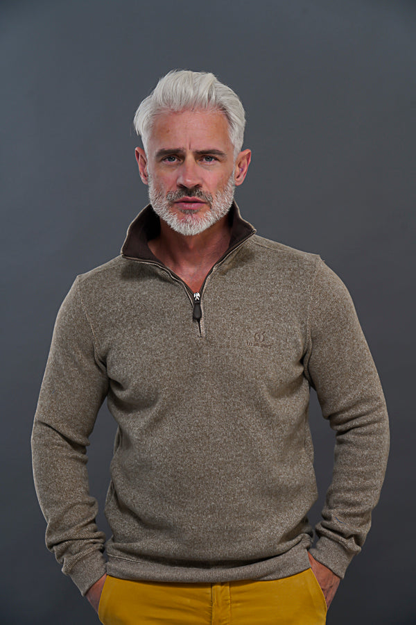 Sweat Camioneur Beige