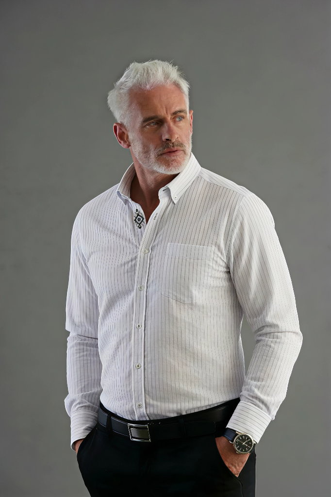 Chemise Gt Rayures Slim Fit