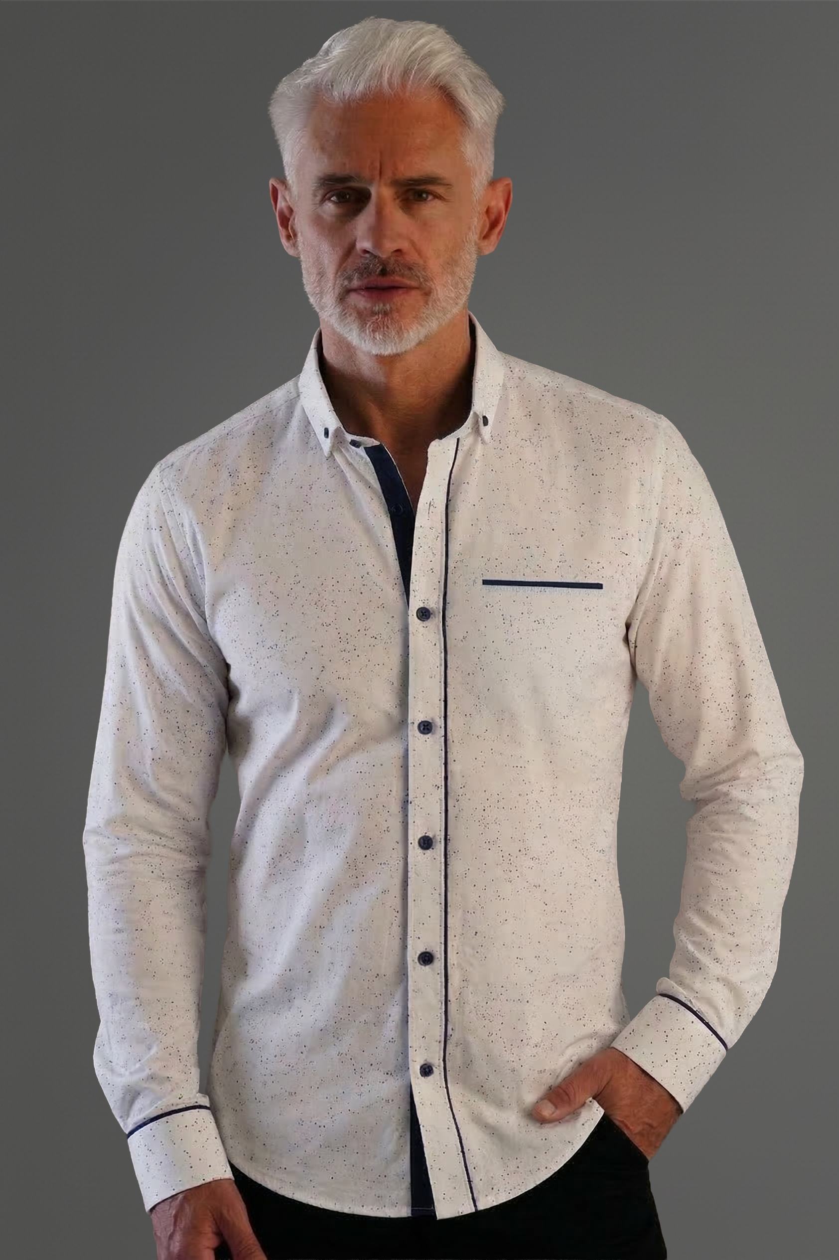 Chemise Gt Chemise pointillé