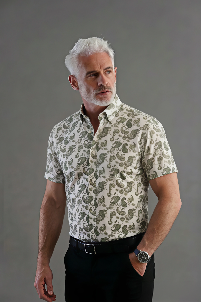 Chemise Gt Paisley Slim