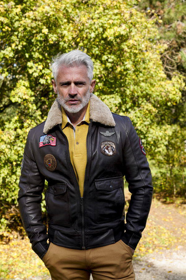 Veste en sales cuir 2020