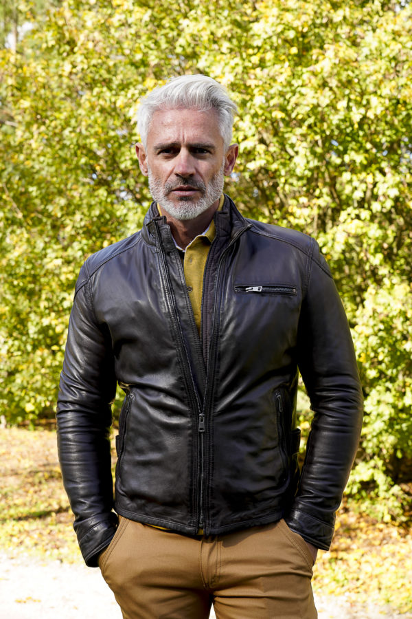 BLOUSON CUIR PARMENT