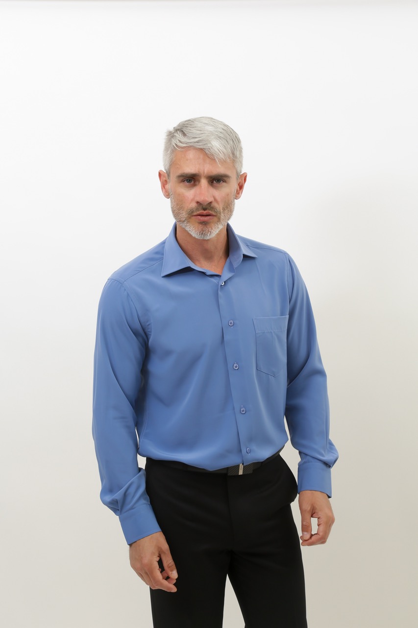 CHEMISE COL ITALIEN KEVIN